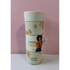Contigo Ally Love West Loop Travel Mug 16oz Autoseal Cow Print Stainless Steel
